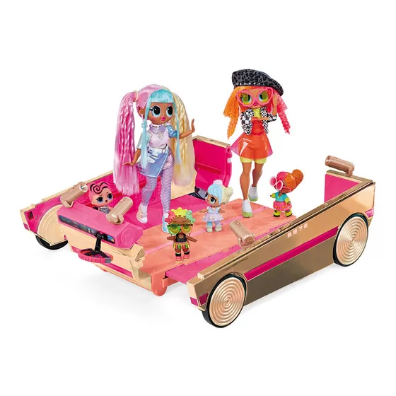 Машинка для ляльки  L.O.L. Surprise! 3 в 1 - Вечіркомобіль