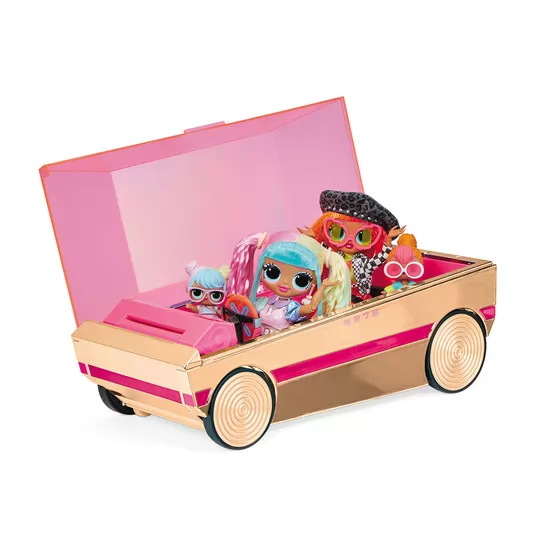 Машинка для ляльки  L.O.L. Surprise! 3 в 1 - Вечіркомобіль