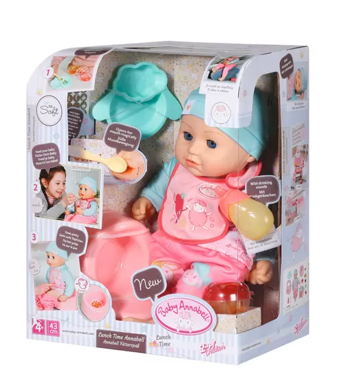 Інтерактивна лялька Baby Annabell - Ланч крихітки Аннабель - 702987_12.jpg - № 12