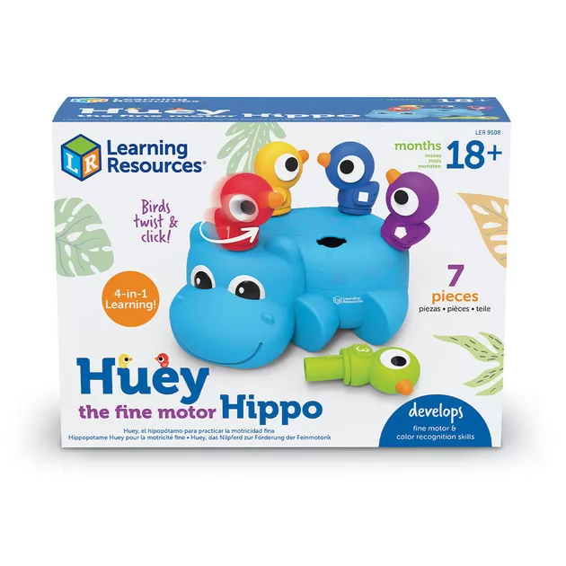 Обучающий игровой набор-сортер Learning Resources &ndash; Умный бегемот Хьюи