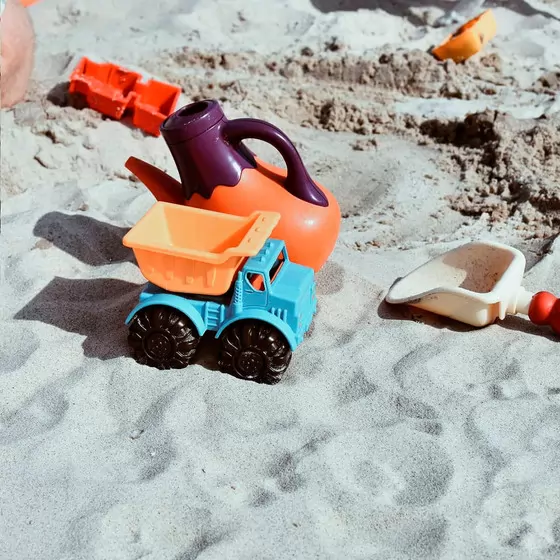 Іграшка Для Гри З Піском -  Міні-Самоскид (Колір Папайя-Морський)