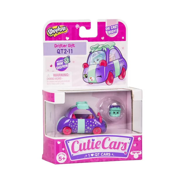 Мини-Машинка Shopkins Cutie Cars S3 - Подарок-Дрифт