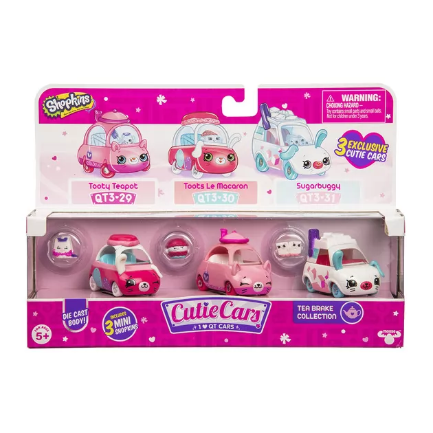 Набір Міні-Машинок Shopkins Cutie Cars S3 - Поспішаєм На Чай