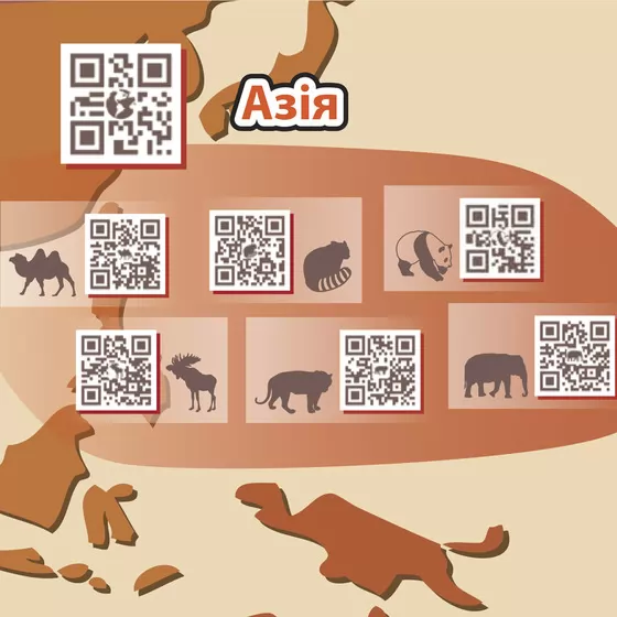 Навчальний Ігровий Набір - Тварини Азії