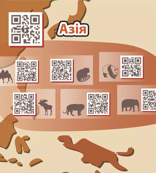Навчальний Ігровий Набір - Тварини Азії - WAS1701_3.jpg - № 3