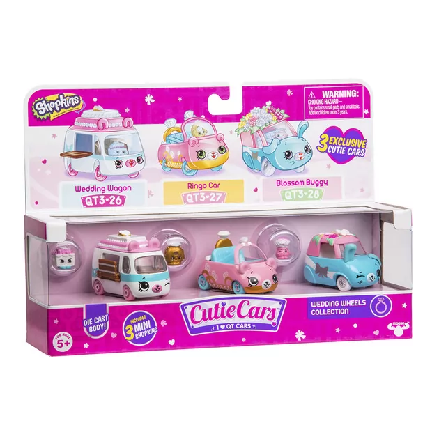 Набір Міні-Машинок Shopkins Cutie Cars S3 - Весільний Кортеж