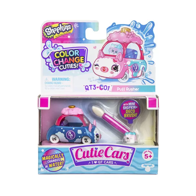 Міні-машинка SHOPKINS CUTIE CARS S3 - ВМІЛА ПУДРА