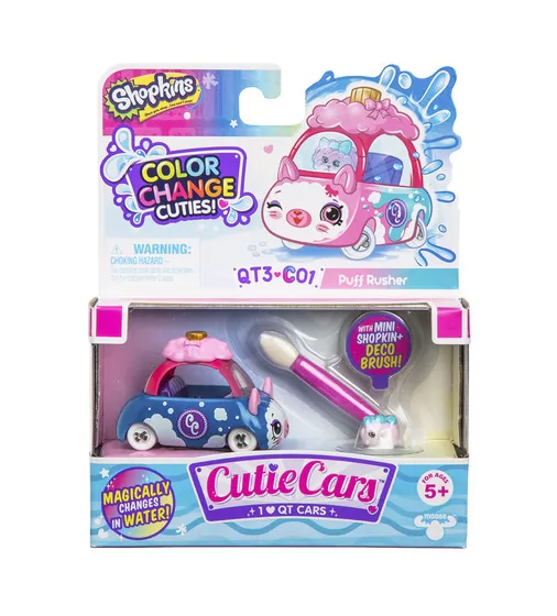 Міні-машинка SHOPKINS CUTIE CARS S3 - ВМІЛА ПУДРА - 57133_2.jpg - № 2