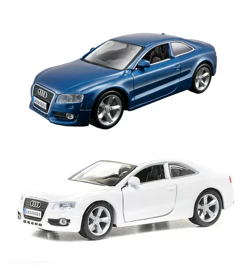 Автомодель - Audi A5 (асорті синій металік, білий, 1:32) - 18-43008_1.jpg - № 1