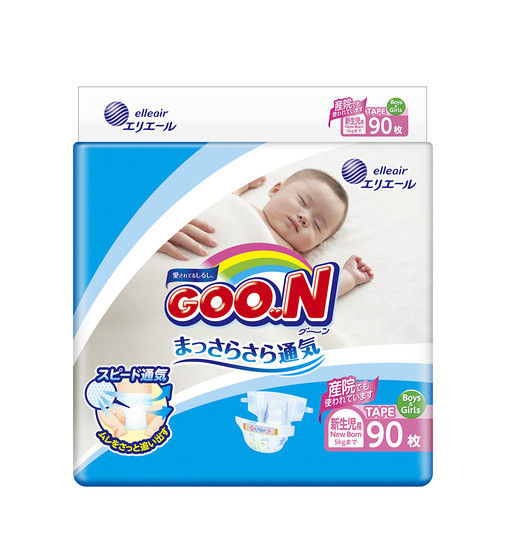 Підгузки  Goo.N Для Немовлят Колекція 2018 (Розмір Ss, До 5 Кг) - 853620_1.jpg - № 1