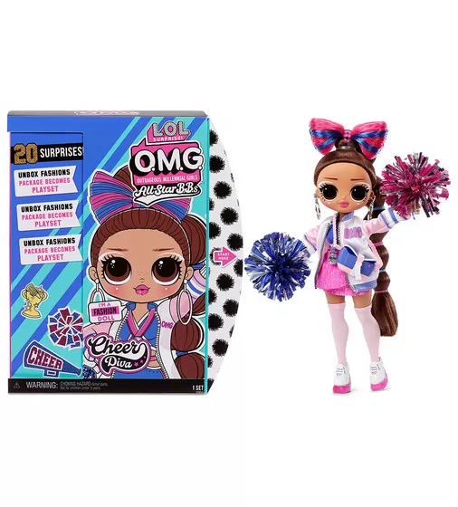 Ігровий набір з лялькою L.O.L. Surprise! серії O.M.G.Sports Doll" – Леді-Чирлідер" - 577508_1.jpg - № 1