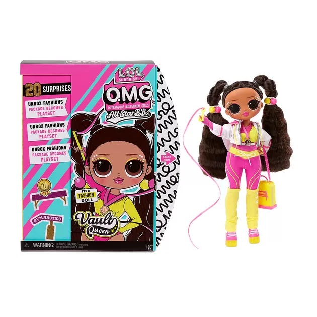 Ігровий набір з лялькою L.O.L. Surprise! серії O.M.G.Sports Doll" &ndash; Гімнастка"