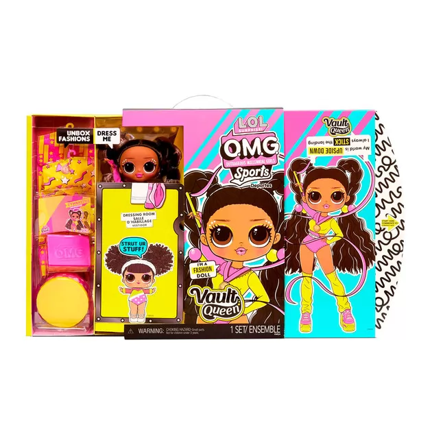Ігровий набір з лялькою L.O.L. Surprise! серії O.M.G.Sports Doll" &ndash; Гімнастка"