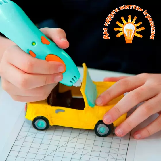 Набор стержней для 3D-ручки 3Doodler Start  - Микс (75 шт: оранжевый, желтый, зеленый)