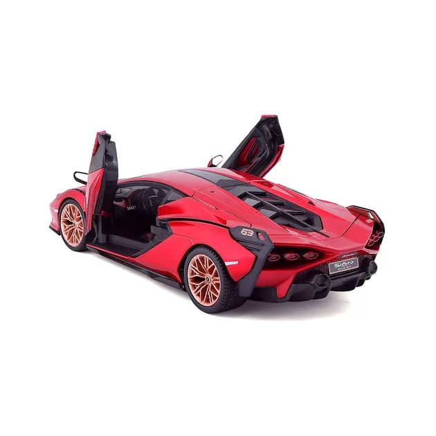 Автомодель - LAMBORGHINI SI&Aacute;N FKP 37 (асорті зелений металік, червоний металік, 1:24)