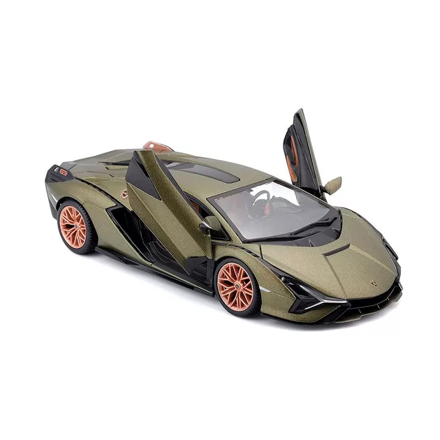 Автомодель - LAMBORGHINI SI&Aacute;N FKP 37 (асорті зелений металік, червоний металік, 1:24)