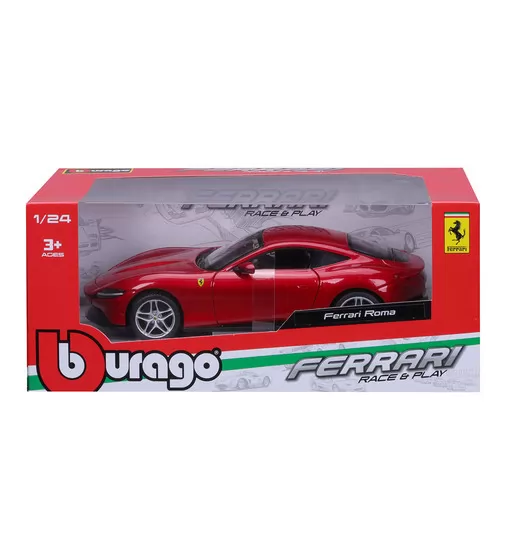 Автомодель - Ferrari Roma  (асорті сірий металік, червоний металік, 1:24) - 18-26029_11.jpg - № 11
