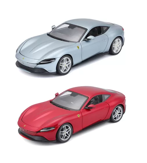 Автомодель - Ferrari Roma  (ассорти серый металлик, красный металлик, 1:24) - 18-26029_1.jpg - № 1