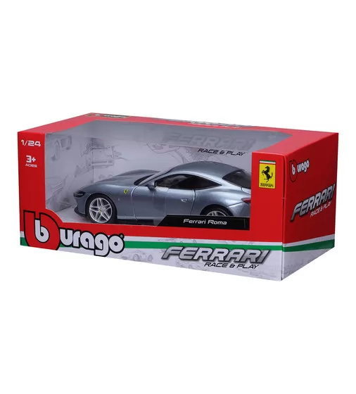 Автомодель - Ferrari Roma  (ассорти серый металлик, красный металлик, 1:24) - 18-26029_5.jpg - № 5