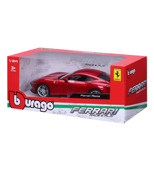 Автомодель - Ferrari Roma  (ассорти серый металлик, красный металлик, 1:24) - 18-26029_10.jpg - № 10