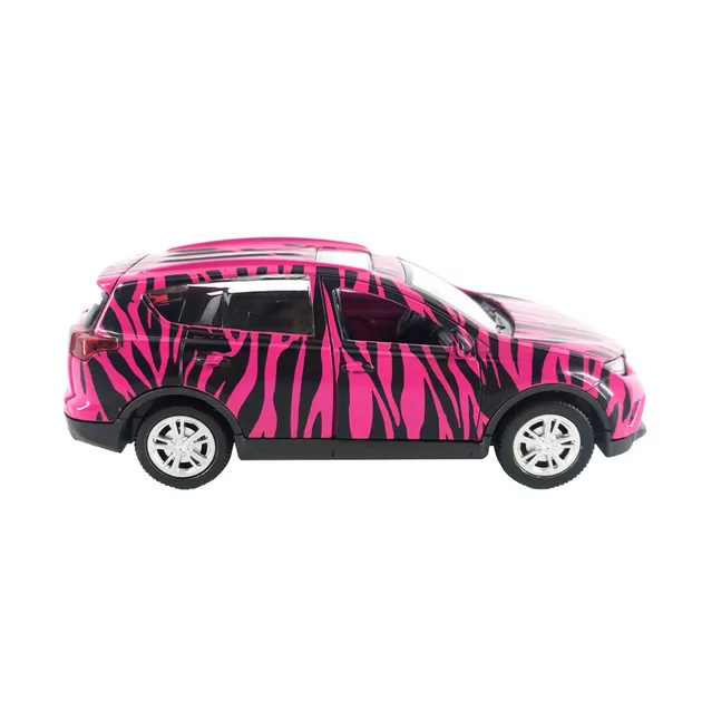 Автомодель GLAMCAR - TOYOTA RAV4 (брусничний)