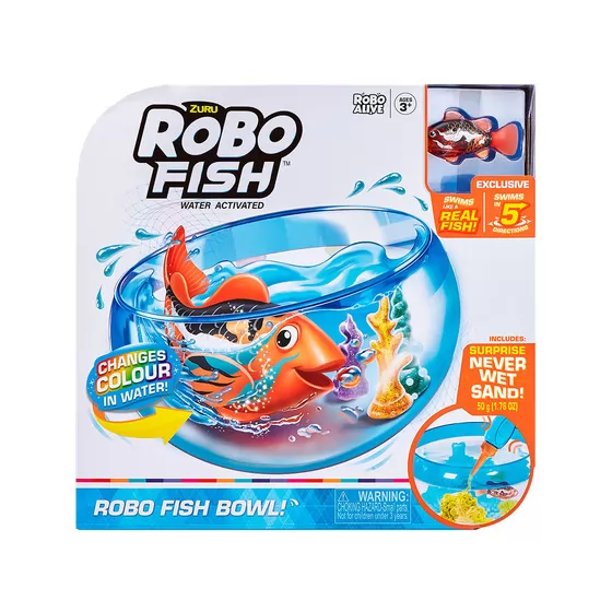 Интерактивный игровой набор Robo Alive - Роборыбка в аквариуме