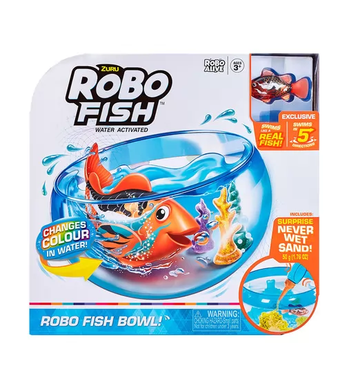 Интерактивный игровой набор Robo Alive - Роборыбка в аквариуме - 7126_1.jpg - № 1
