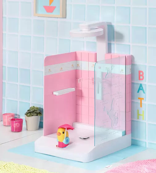Автоматична душова кабінка для ляльки Baby Born - Купаємося з качечкою - 830604_10.jpg - № 10