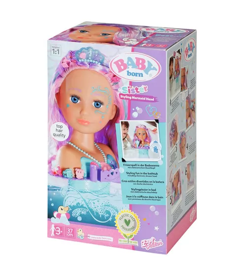 Лялька-манекен Baby Born з автоматичним душем - Сестричка-Русалонька - 830550_14.jpg - № 14