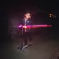 Самокат MICRO серии Mini Deluxe Magic" &ndash; Темно-синий (до 50 kg, 3-х колесный, свет)" - MMD149_6.jpg - № 6