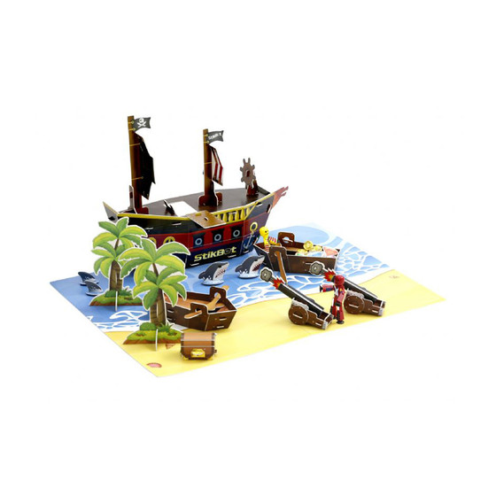 Игровой Набор Для Творчества Stikbot S2 – Остров Сокровищ