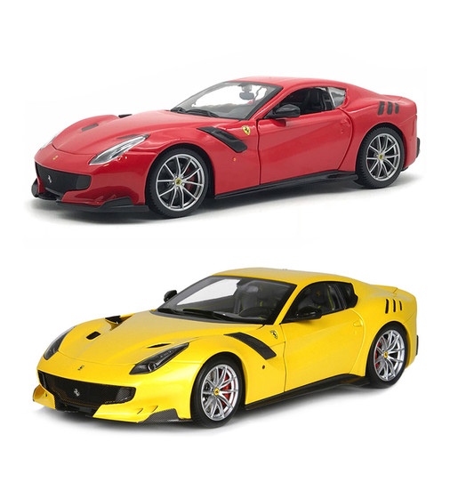 Автомодель - Ferrari F12Tdf (асорті жовтий, червоний, 1:24) - 18-26021_1.jpg - № 1