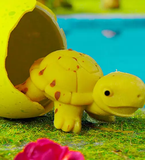 Іграшка, що зростає, в яйці - Крокодили та черепахи - T070-2019_4.jpg - № 4