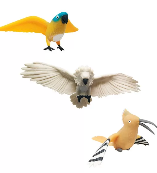 Стретч-игрушка в виде животного – Тропические птички (12 шт, в дисплее) - 14-CN-2020-CDU_5.jpg - № 5