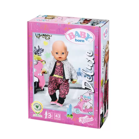 Набір одягу для ляльки BABY Born серії City Deluxe - Прогулянка на скутері