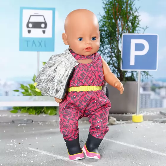 Набор одежды для куклы BABY Born серии City Deluxe - Прогулка на скутере