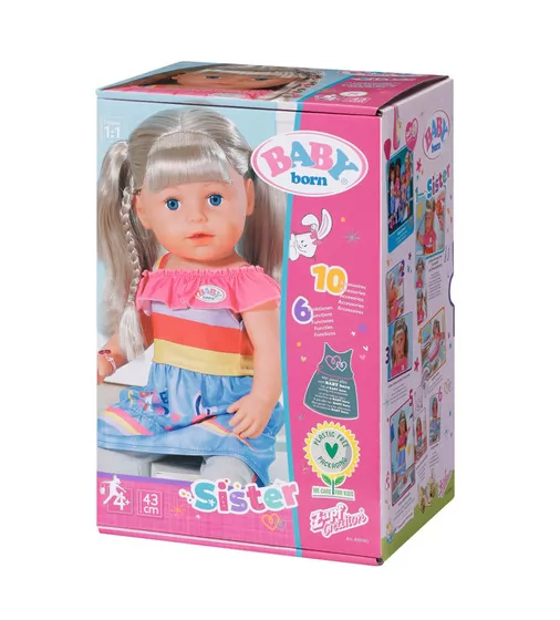 Кукла BABY Born серии Нежные объятия - Модная сестричка - 830345_10.jpg - № 10