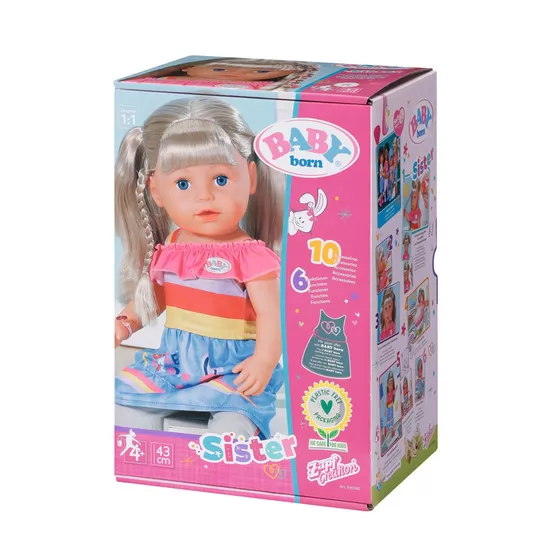 Кукла BABY Born серии Нежные объятия - Модная сестричка