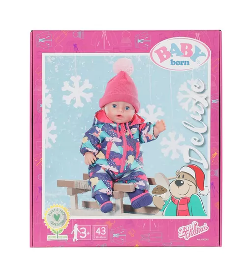 Набор одежды для куклы BABY Born серии Deluxe - Снежная зима - 830062_7.jpg - № 7