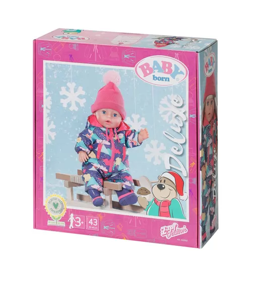Набор одежды для куклы BABY Born серии Deluxe - Снежная зима - 830062_8.jpg - № 8