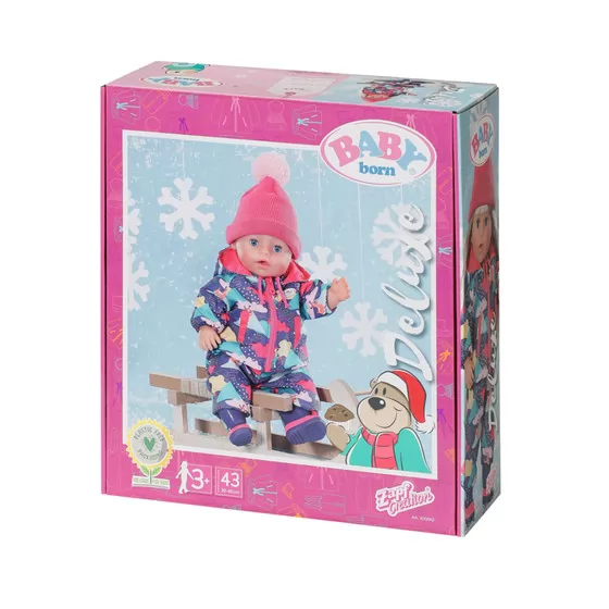 Набір одягу для ляльки BABY Born серії Deluxe - Сніжна зима