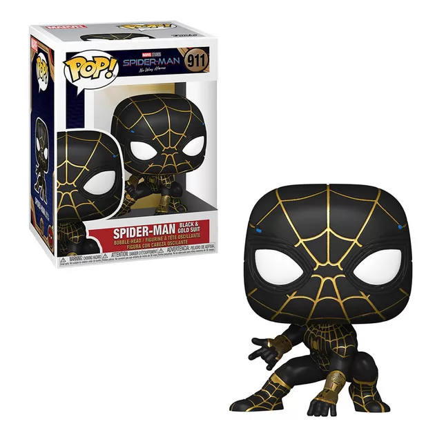 Ігрова фігурка Funko POP! - Людина-Павук (Black & Gold Suit)