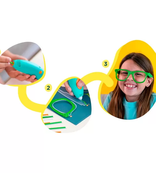 3D-ручка 3Doodler Start Plus для дитячої творчості базовий набір- КРЕАТИВ (72 стрижні) - SPLUS_3.jpg - № 3