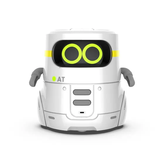 Умный робот с сенсорным управлением и обучающими карточками - AT-ROBOT 2 (белый)