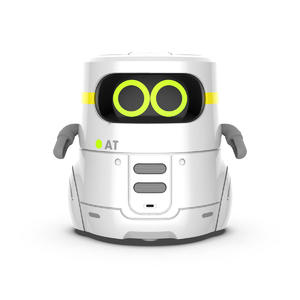 Розумний робот з сенсорним керуванням та навчальними картками - AT-ROBOT 2 (білий)