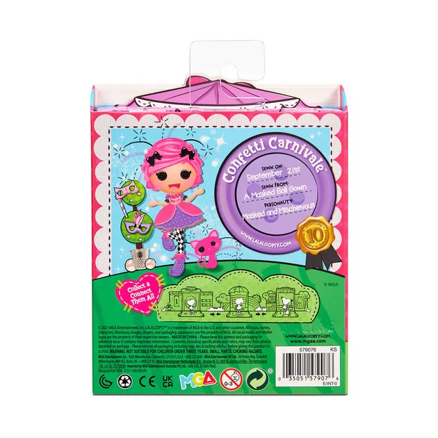 Кукла MINI LALALOOPSY &ndash; Конфетти Карнавал (с аксессуарами)