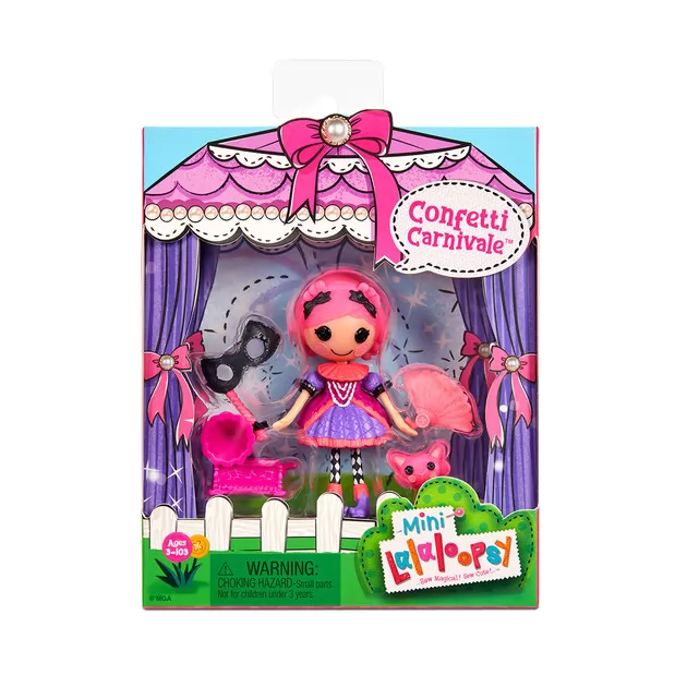 Кукла MINI LALALOOPSY &ndash; Конфетти Карнавал (с аксессуарами)
