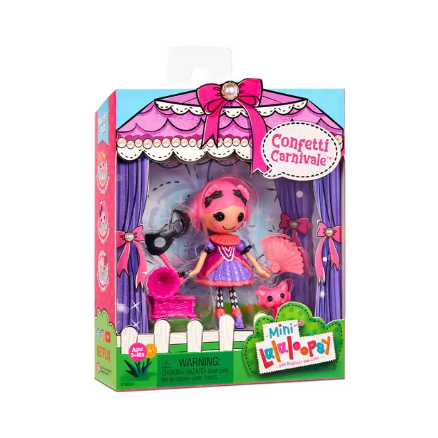 Кукла MINI LALALOOPSY &ndash; Конфетти Карнавал (с аксессуарами)