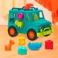 Игровой набор-сортер - Грузовик Сафари (цвет море) - BX2024Z_3.jpg - № 3