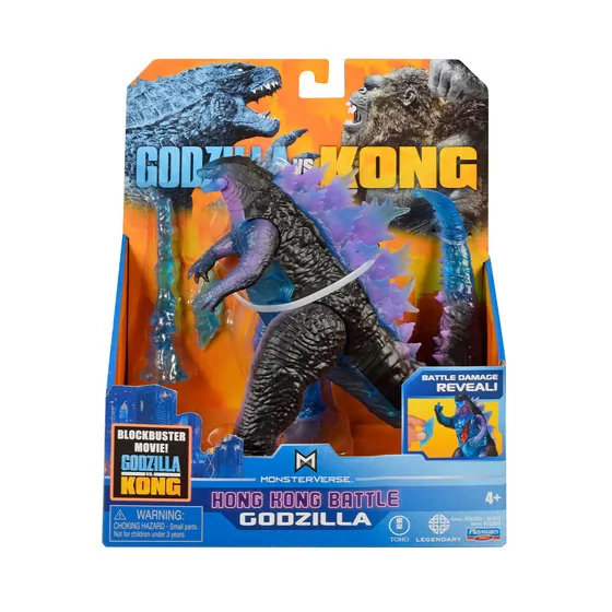 Фигурка Godzilla vs. Kong- Годзилла с боевыми ранами и лучом